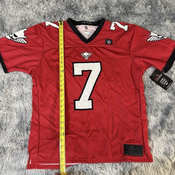 WWE Royal Rumble 2024 Football Jersey Tampa Bay American Nightmare Rhodes NWT - Picture 6 of 7
